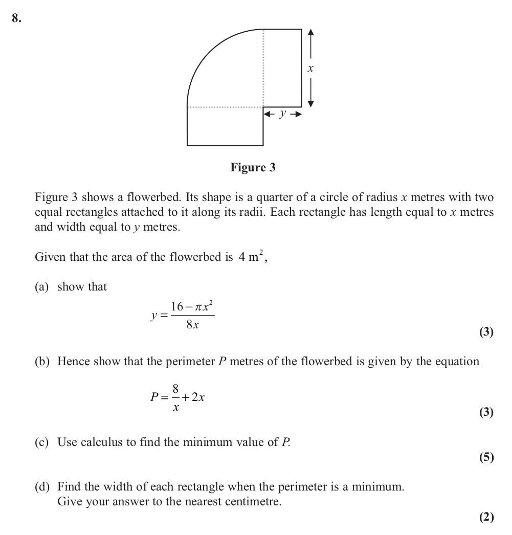 Figure-3-shows-a-flowerbed-Edexcel-A-Level Maths Pure-Question 1-2011-Paper 4.png